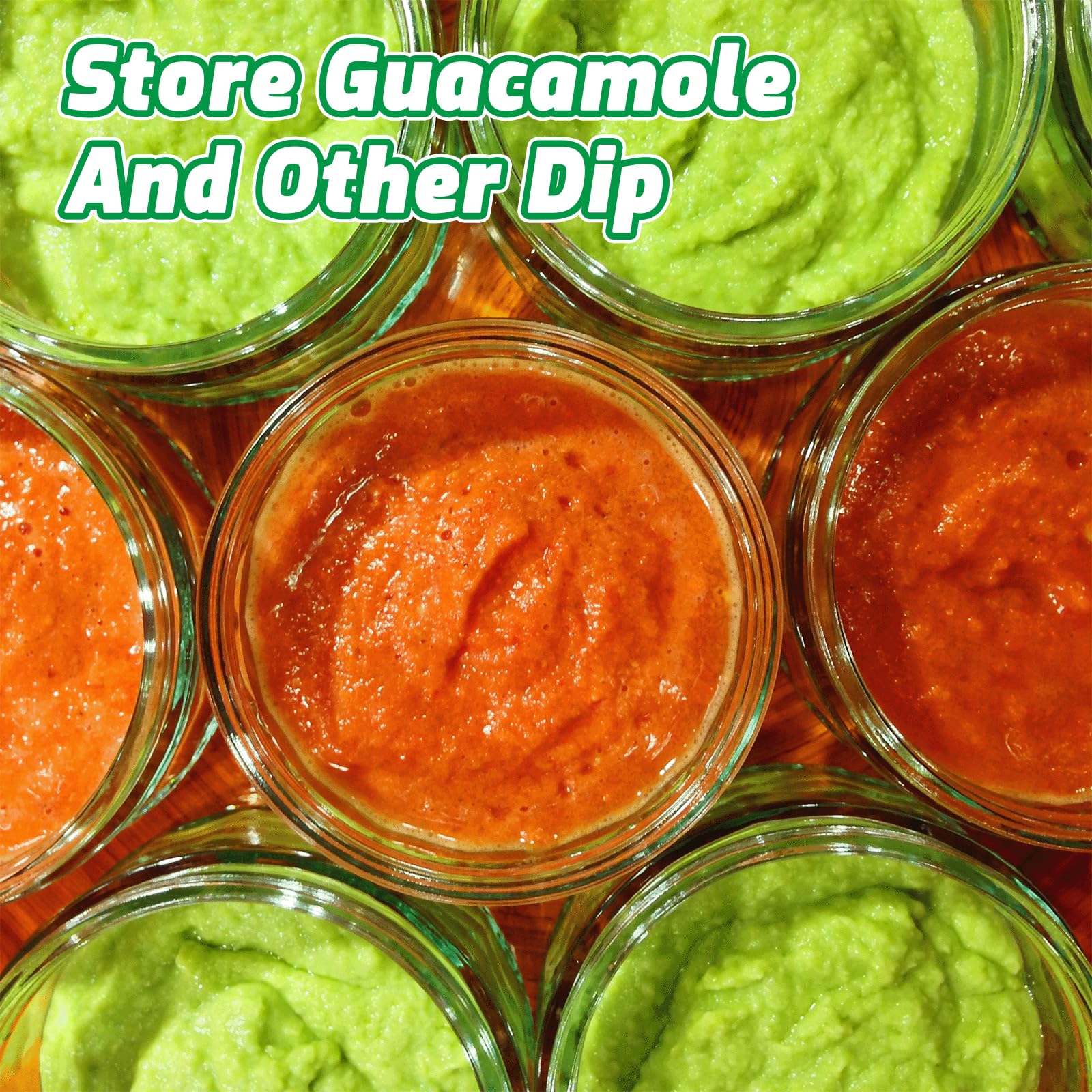 Almacenamiento seguro de salsas con tapa de WodGod