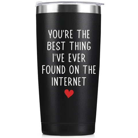WOELIVE vaso termico 20oz frente impresa perfecto para regalo y disfrute