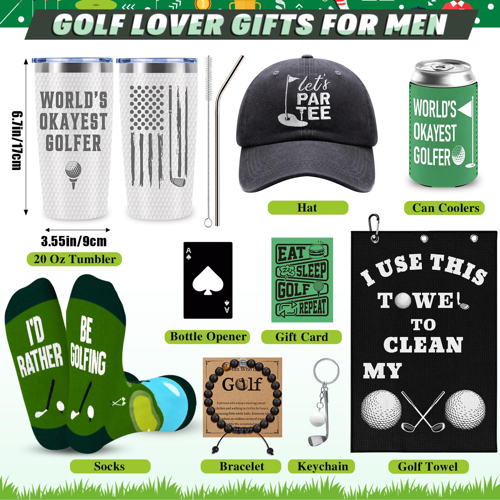 Medias de golf WOFIROY, comodidad duradera para largas jornadas.