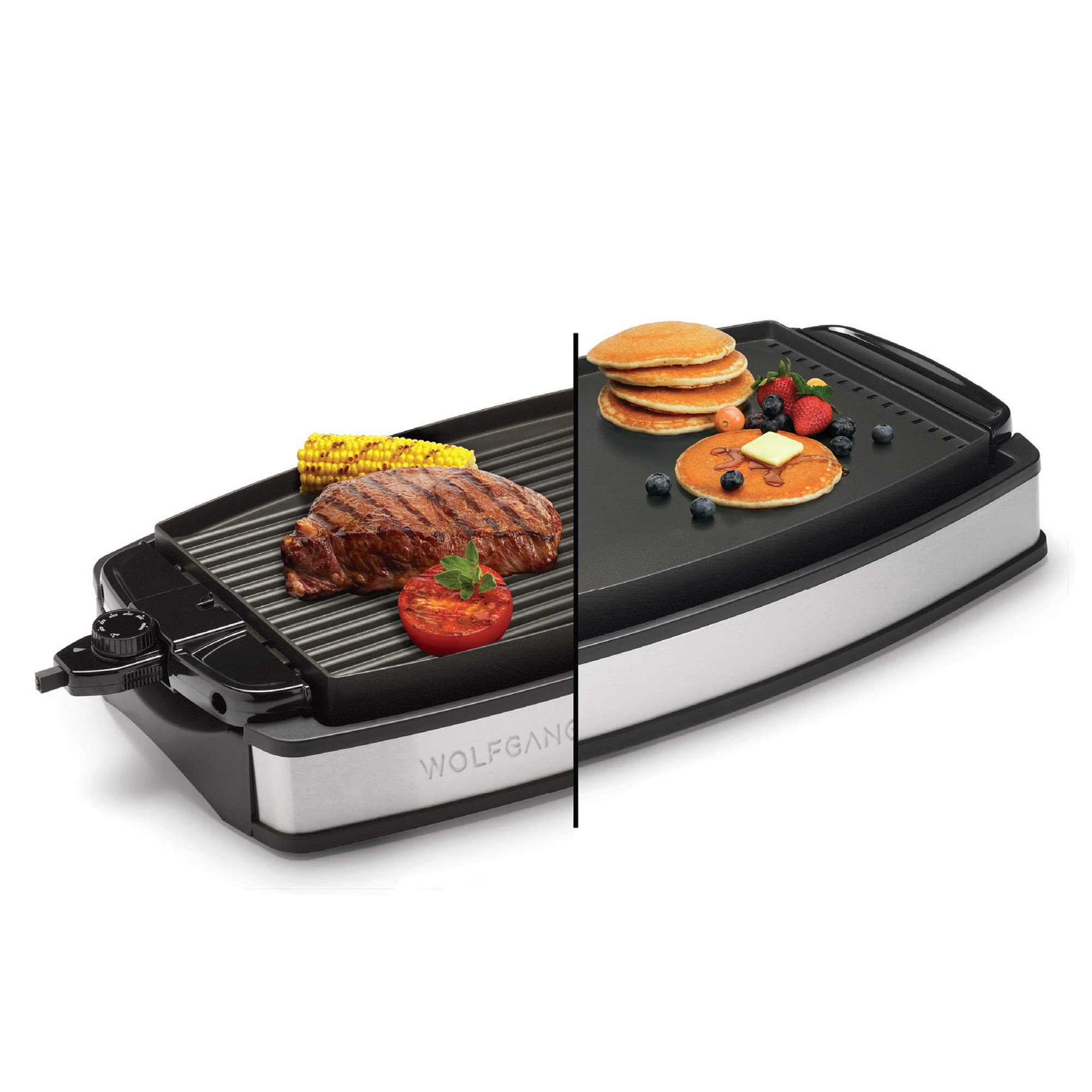 Wolfgang Puck XL: superficie de cocción amplia para preparar desayunos y comidas para ocho.
