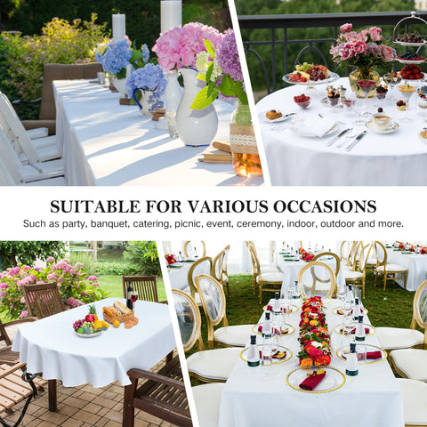Mantel Wolkemer azul marino protege la mesa contra manchas y arañazos.