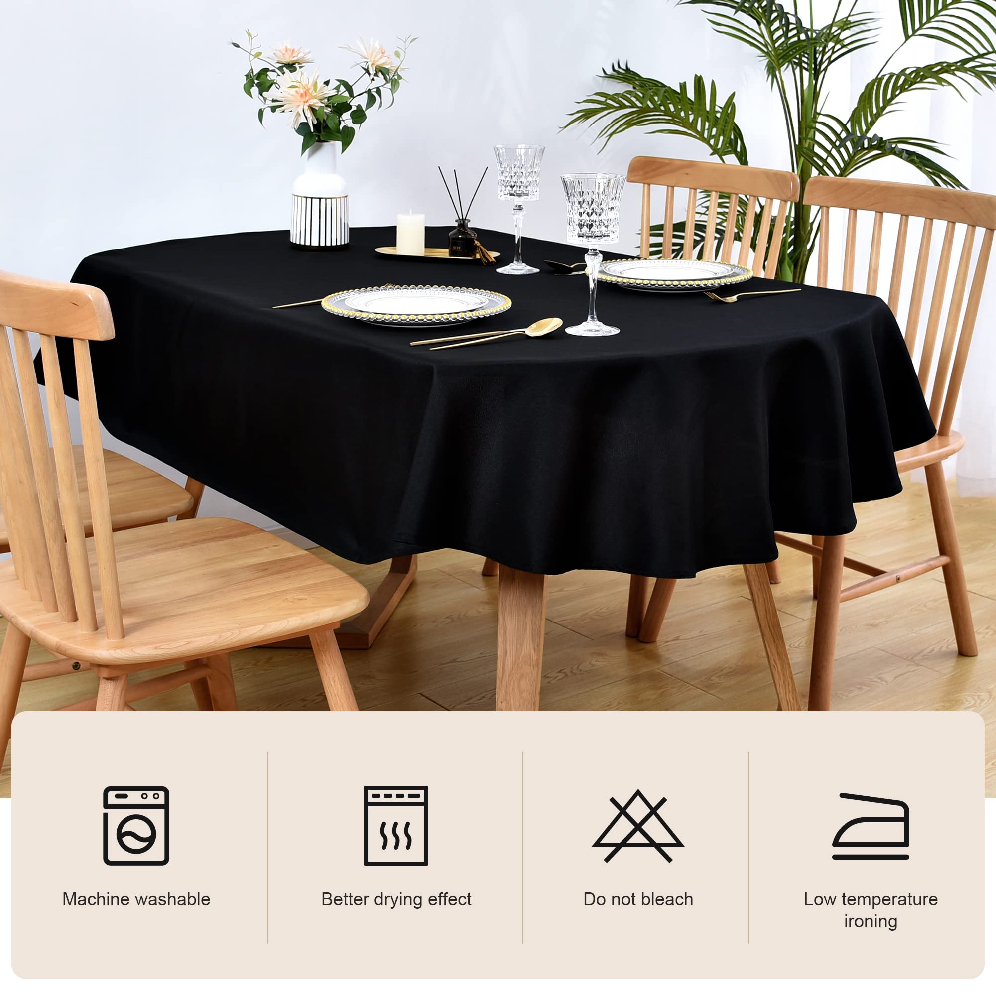 Mantel oval Wolkemer para eventos, fácil de limpiar y mantener