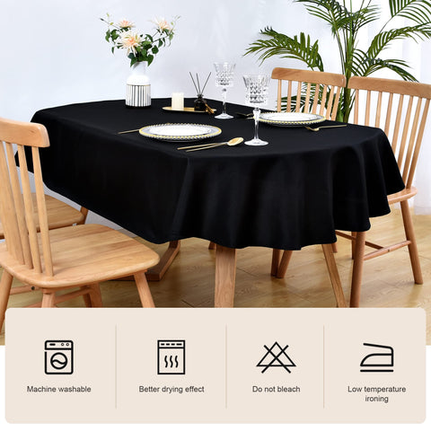 Mantel oval Wolkemer para eventos, fácil de limpiar y mantener