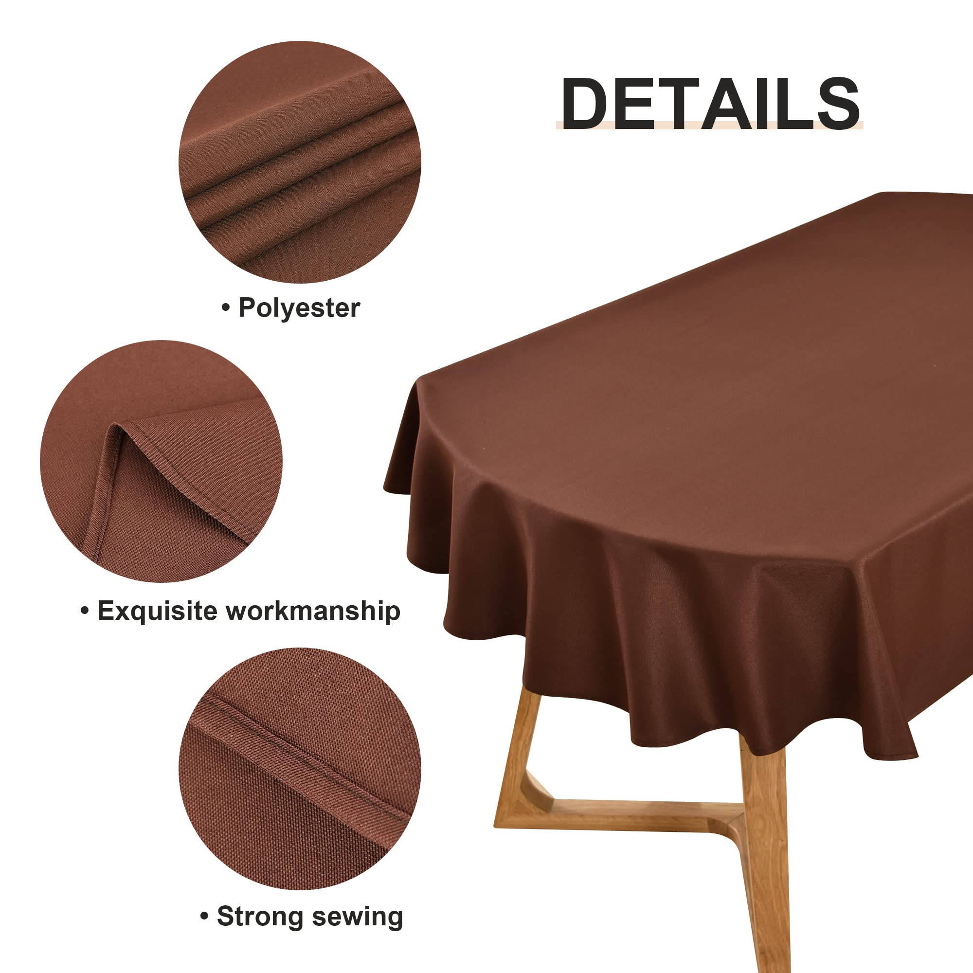 Mantel Wolkemer ovalado ideal para cenas familiares y ambientar la mesa.