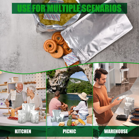 Wolobag almacenamiento de alimentos en armario para granos y cafe.