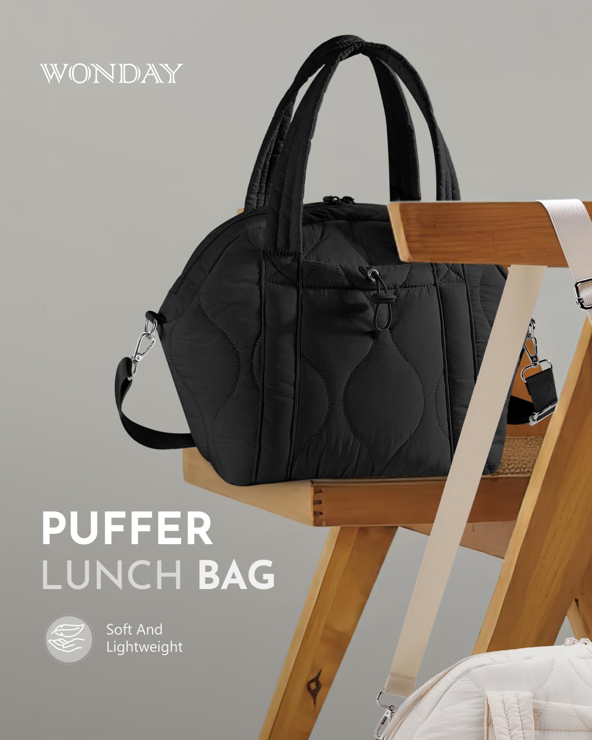 Bolsa WONDAY de almuerzo 12L para mantener la comida fresca