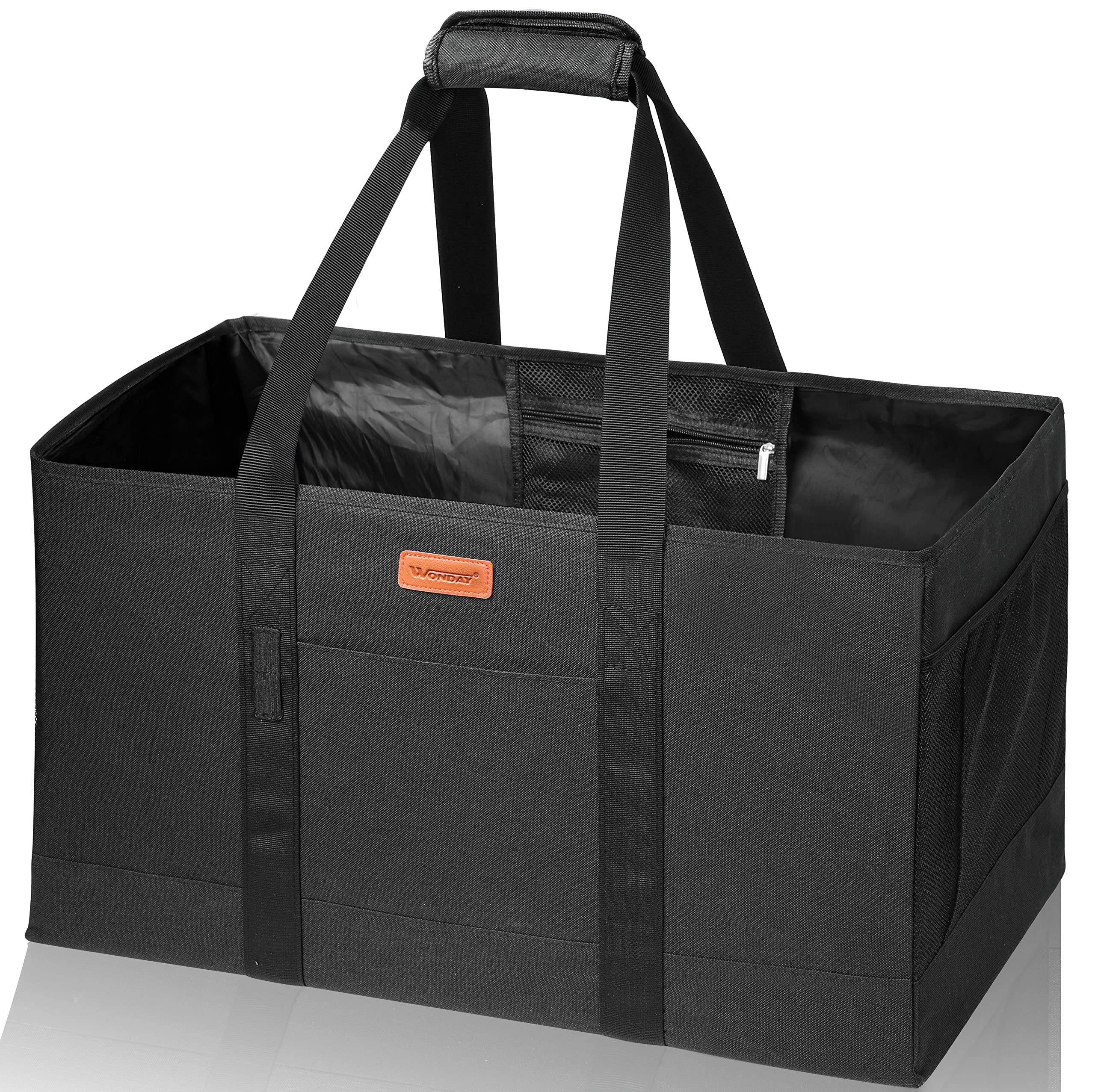 WONDAY bolsa de utilidad grande vista frontal, ideal para compras y transporte diario.