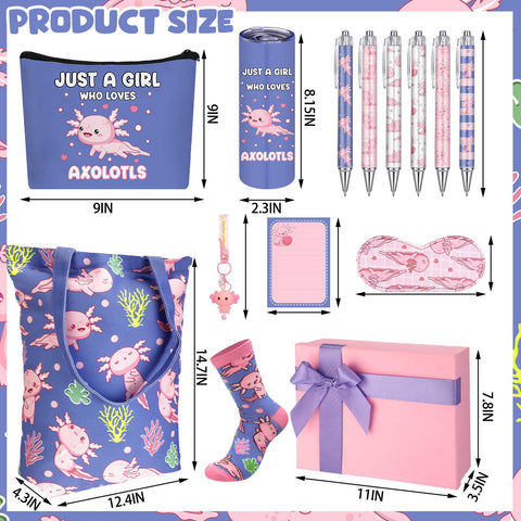 Taza Wonderjune Axolotls de 20 oz, duradera para bebidas calientes o frías.
