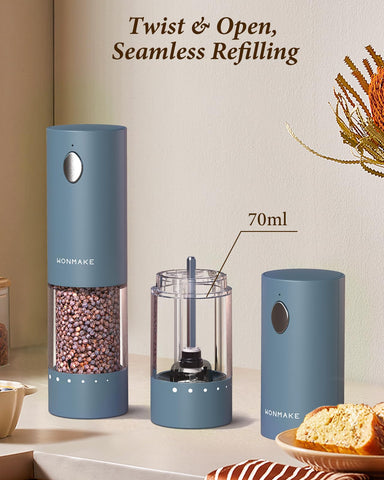 Limpieza rápida WONMAKE y desmontaje sencillo para higiene diaria.