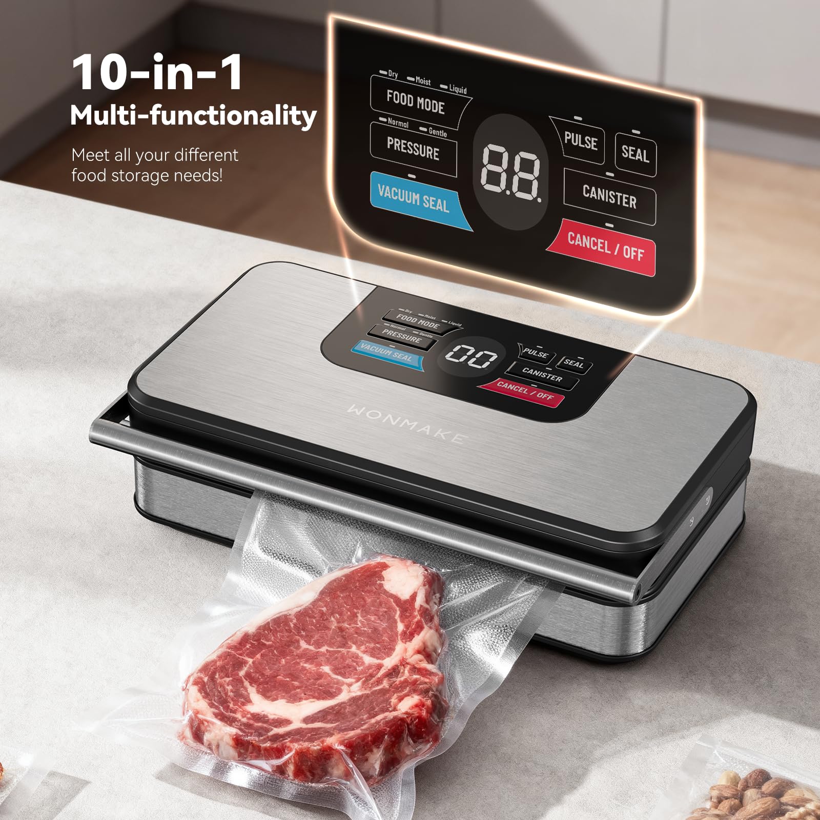 Bandeja recogegotas removible para facilitar limpieza