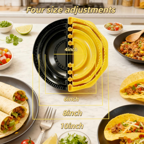 WonStep sellador de tortillas de 8 pulgadas para wraps perfectos en casa.