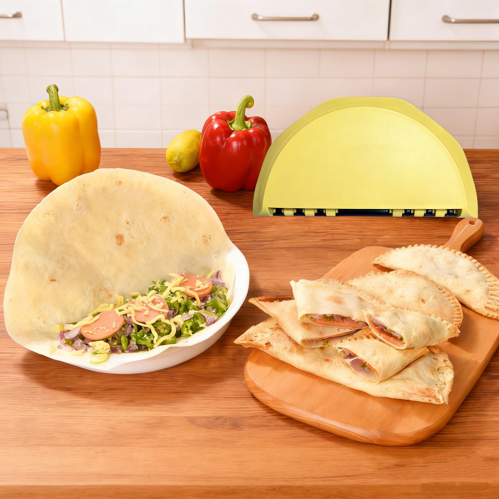WonStep sellado profundo para empanadas y calzones en casa.