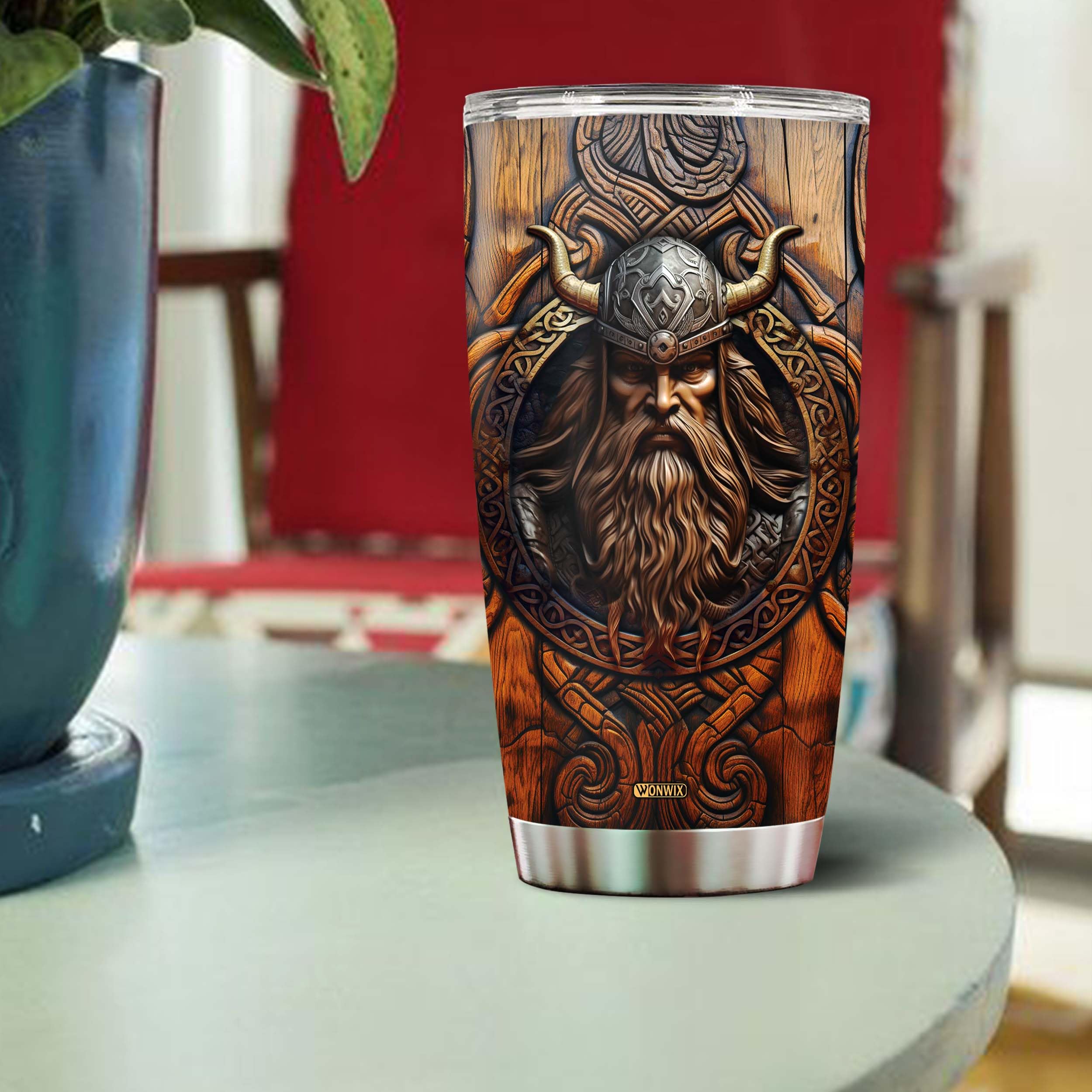 WONWIX Vaso Viking 20 onzas acero inoxidable sabor neutro sin metal