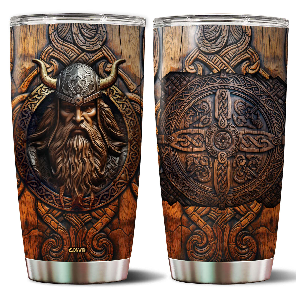 WONWIX Vaso Viking 20 onzas exterior anti condensación para uso diario