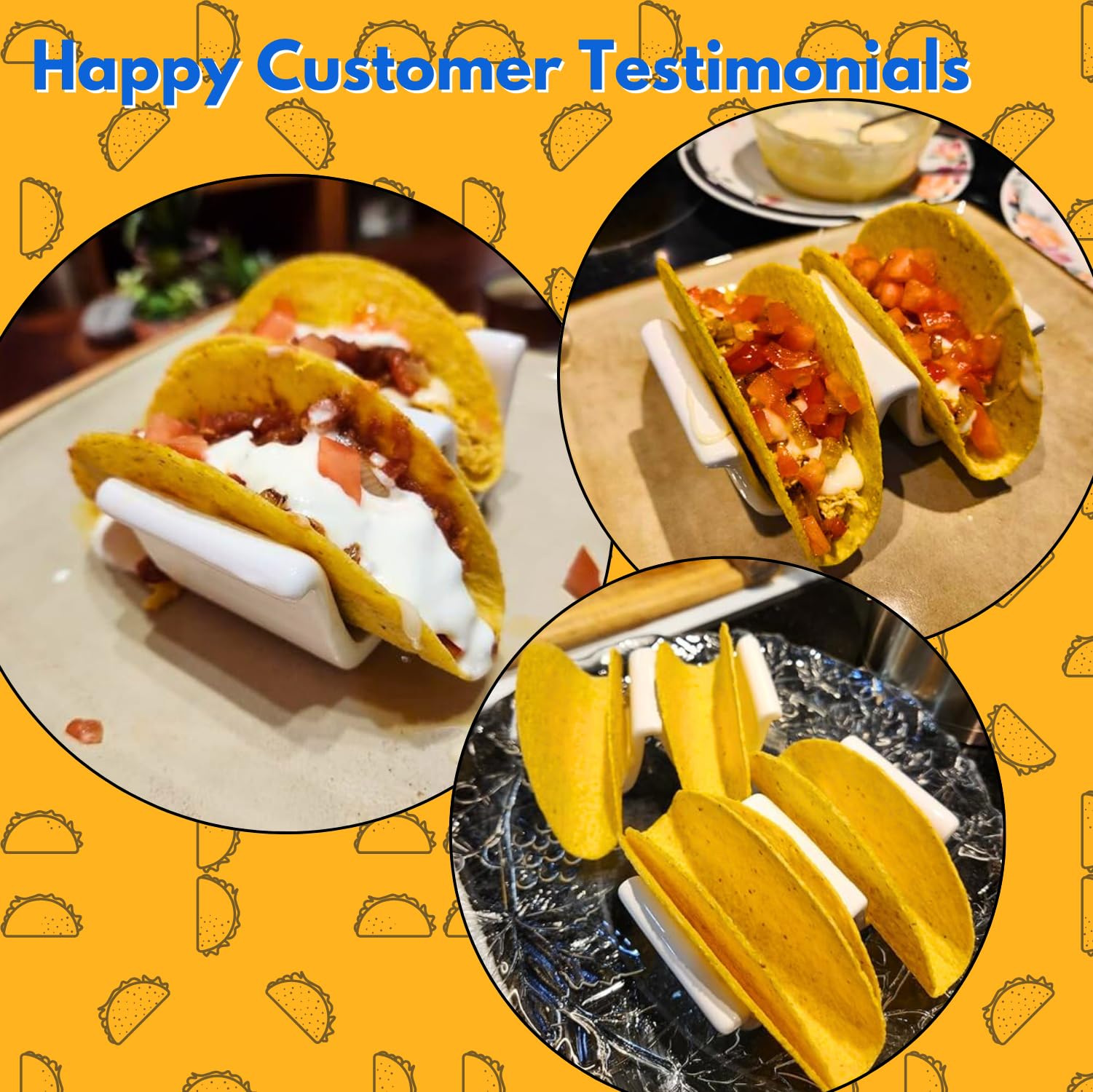 HolaTasty Woobud portatacos versión de 2 piezas para mesa