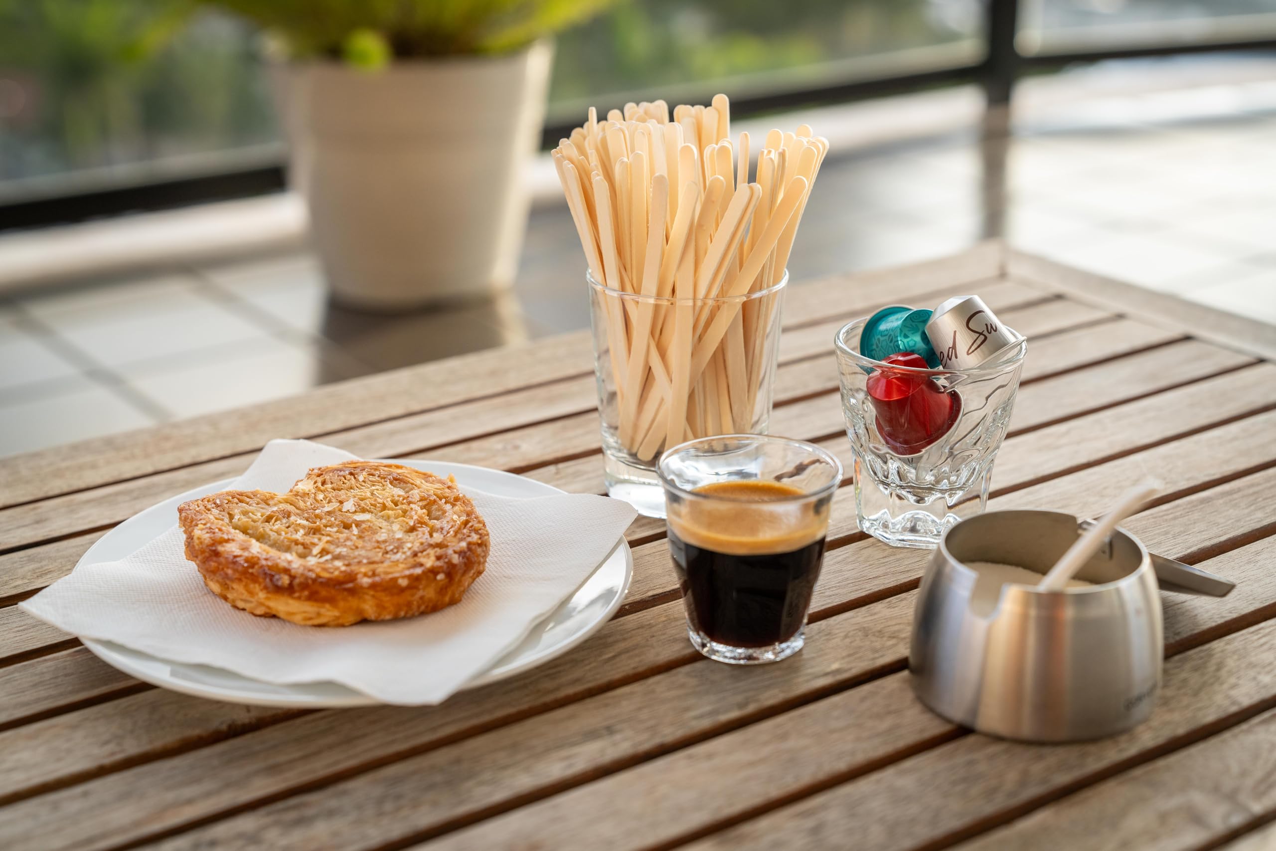 woodable uso diario en barista: facilita servicio y limpieza.