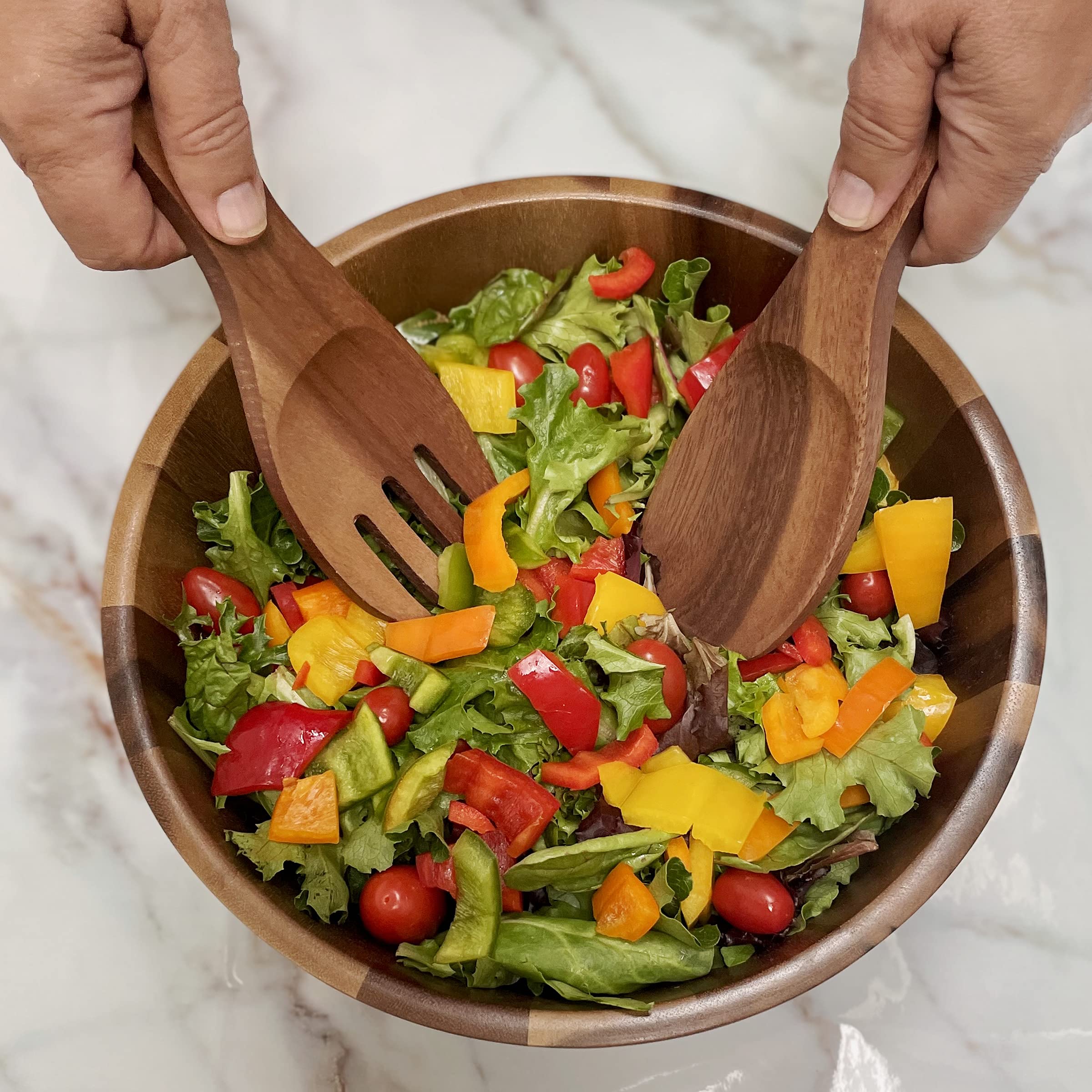 Woodard & Charles uso-ensaladas-pasta-fruta: versatilidad para ensaladas, pastas y frutas.
