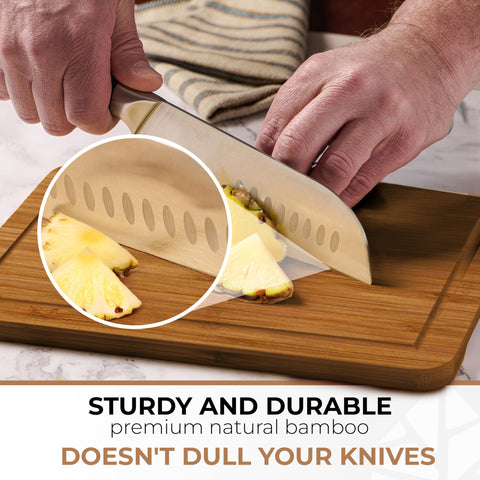 Woodenhouse tablas de cortar 12x8: tamaño versátil para verduras y carnes