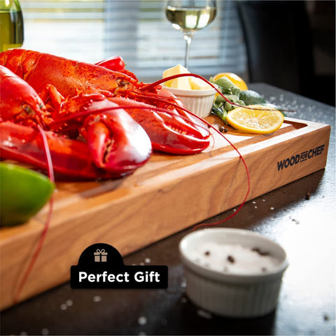 Tabla WoodForChef con dimensiones 16x12x1-5 para cocinas compactas