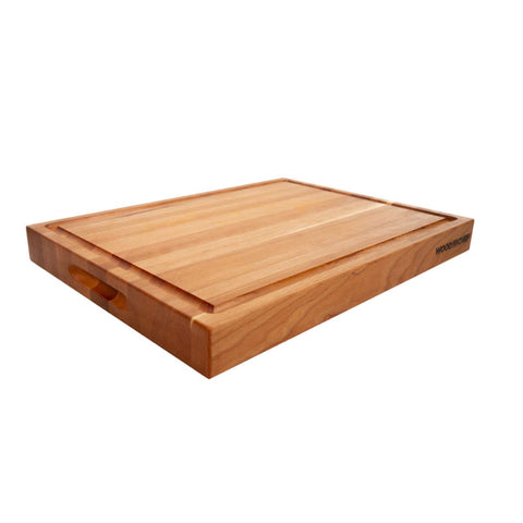 Tabla de cortar WoodForChef con certificación FSC y cara reversible para usos variados