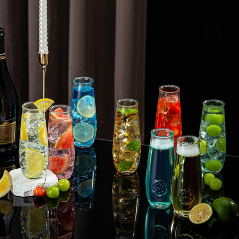 Presentación elegante para catering y eventos con copas de wookgreat.