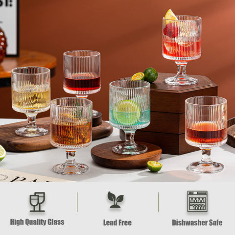 Uso diario y ocasiones especiales con copas Wookgreat de estilo vintage