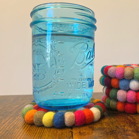 Woolygon posavasos, protección de superficies, base antideslizante para bebidas.
