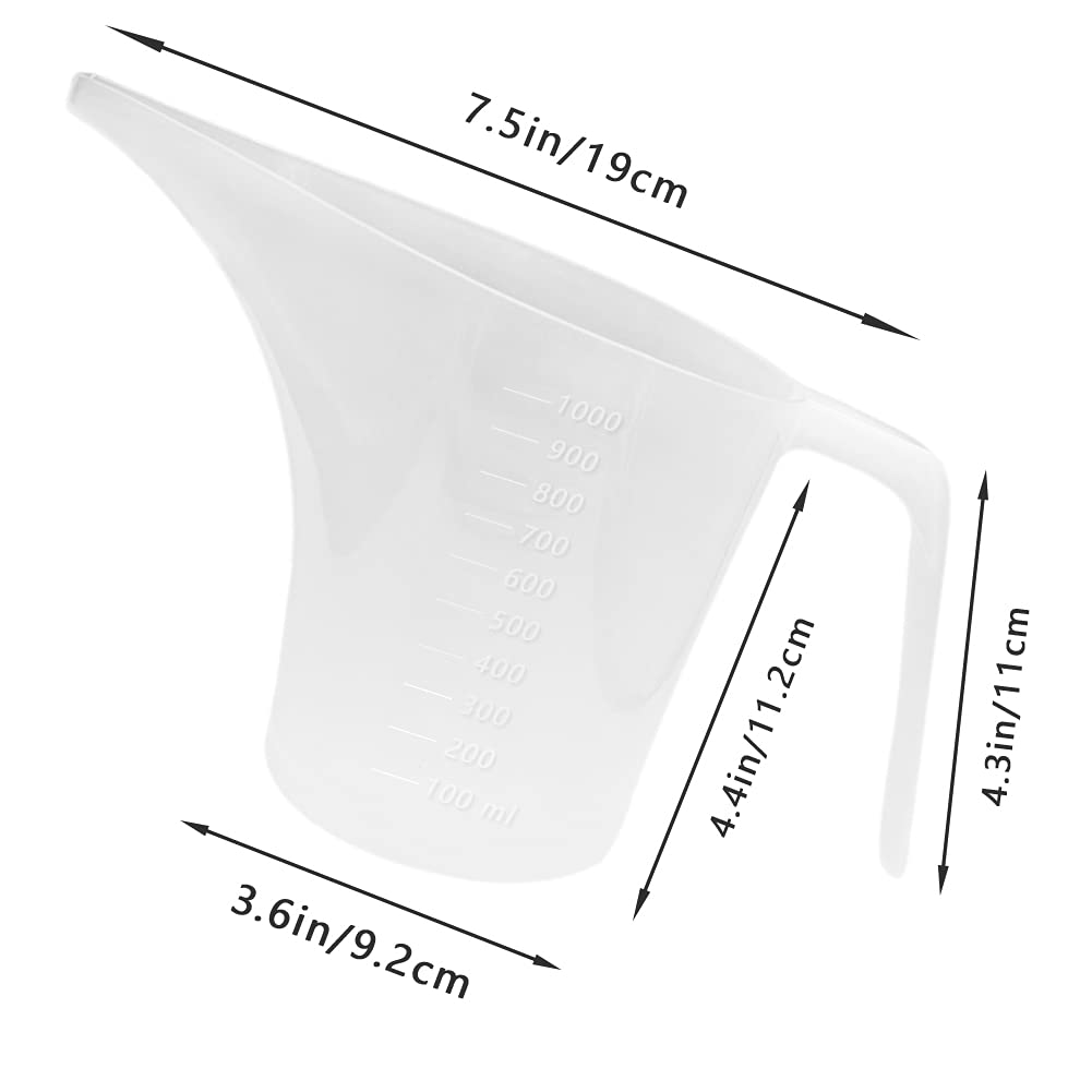 Diseño ergonómico de Woozettn facilita agarrar y verter sin goteos.