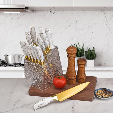 Tijeras de cocina WopZra, diseño ergonómico para cortar hierbas y abrir paquetes.