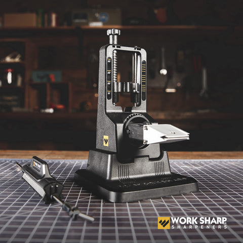 WORK SHARP: ajuste de ángulo de 15 a 30 grados para reprofilado controlado