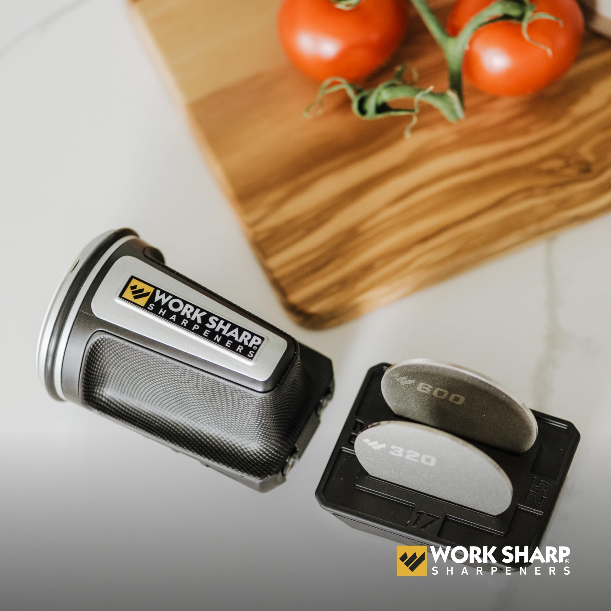 Work Sharp ángulo magnético 15°-25° para varios cuchillos