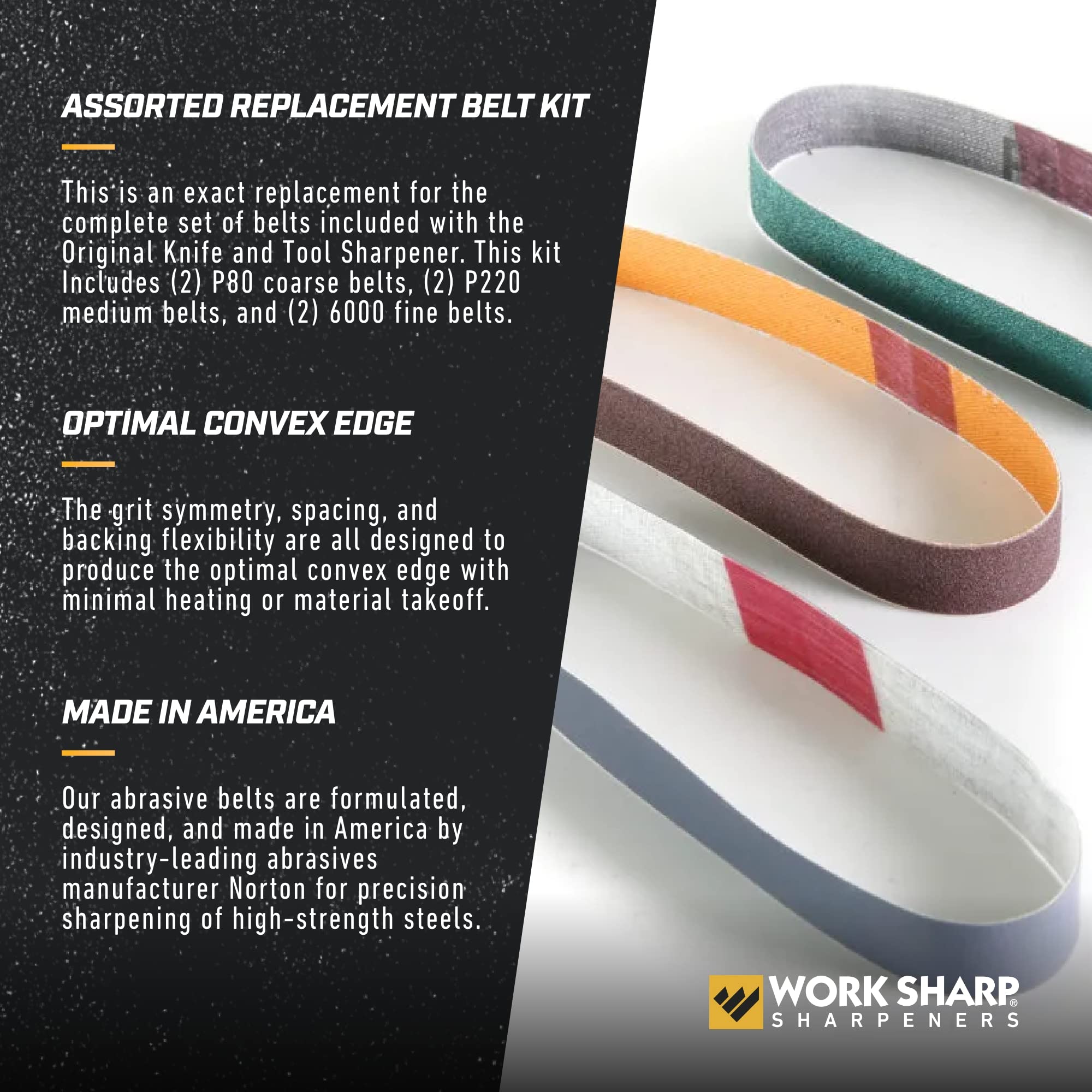 Work Sharp fue diseñado, ensamblado y calibrado en Oregon para calidad.