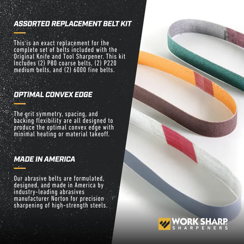 Work Sharp fue diseñado, ensamblado y calibrado en Oregon para calidad.