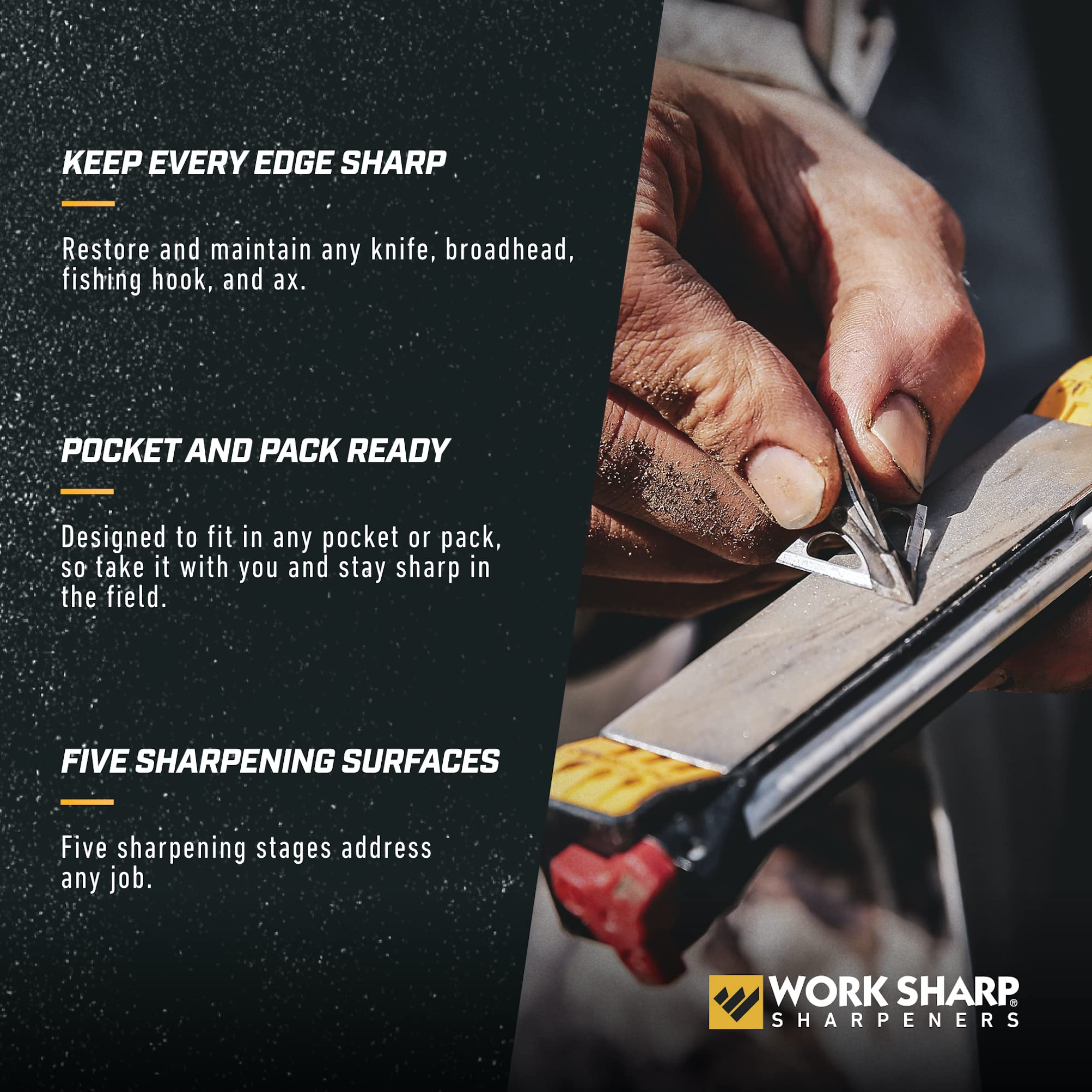 Work Sharp: discos de diamante para afilar cuchillos y herramientas