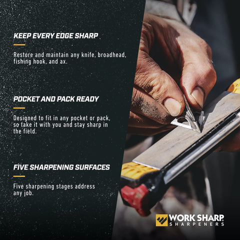 Work Sharp: discos de diamante para afilar cuchillos y herramientas