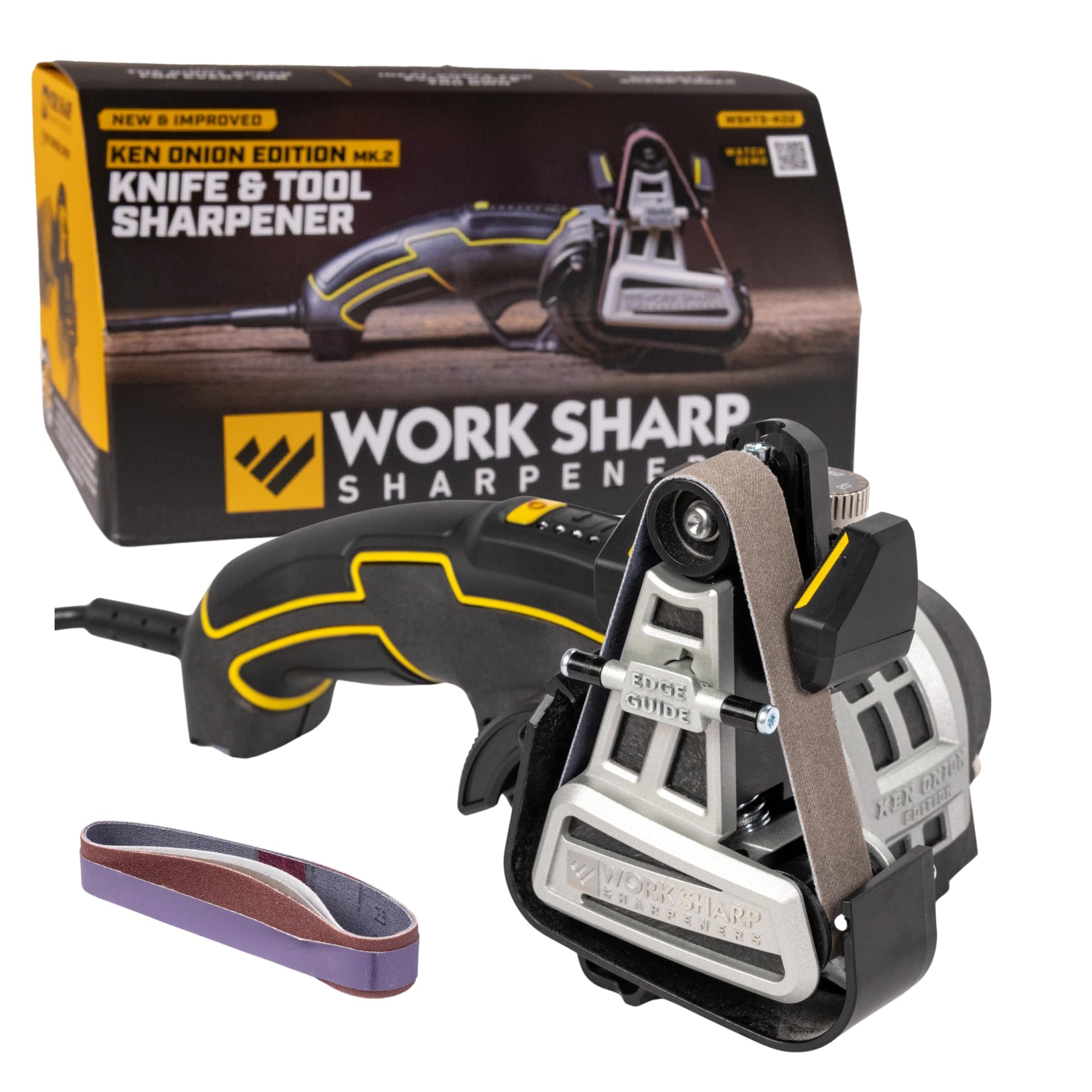 Work Sharp Ken Onion afilador para cuchillos, precisión constante para uso diario.