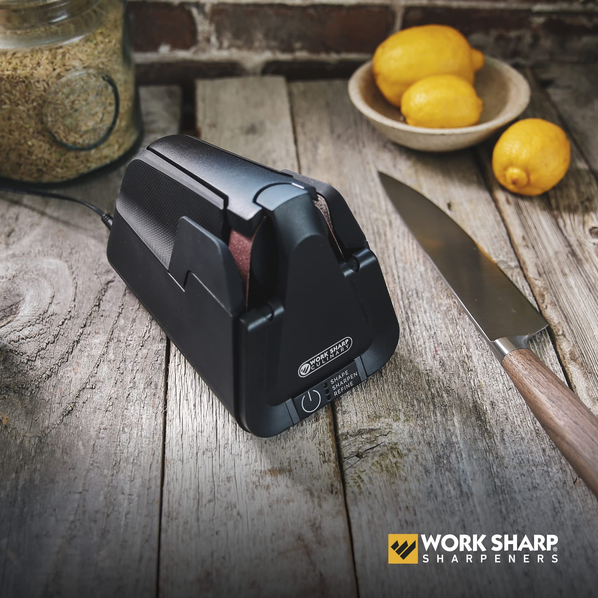 Las bandas afiladoras flexibles del Work Sharp E5 ofrecen afilado preciso