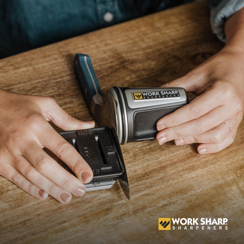 Work Sharp formato compacto ideal para cajón de cocina