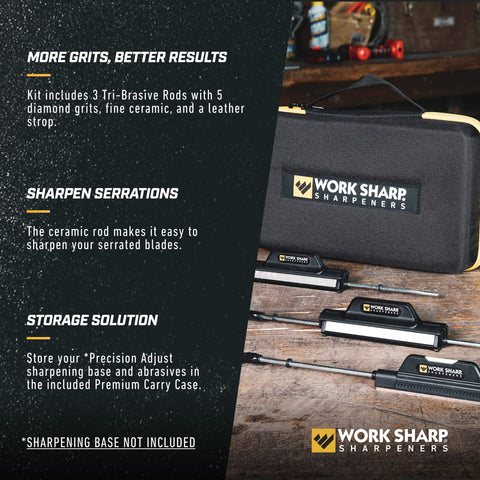 WORK SHARP Upgrade Kit, grano 600 de diamante para retoques finos