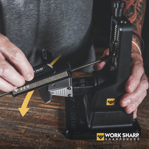 WORK SHARP: ideal para afilar cuchillos de cocina y de bolsillo en casa