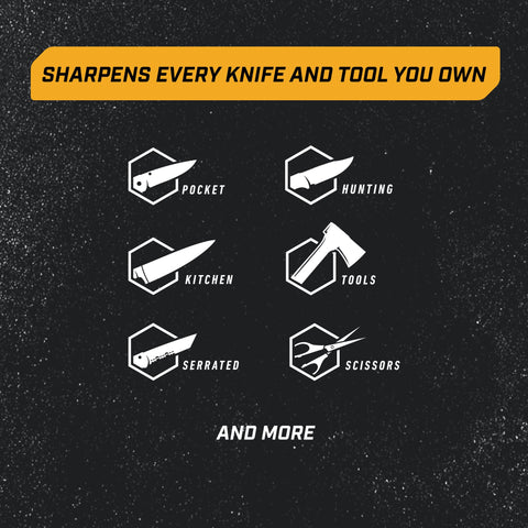 WORK SHARP velocidad de banda 1200-2800 SFM para tareas