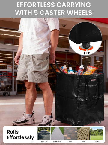 WORKPRO bolsa grande con bolsillos externos para organización y acceso rápido