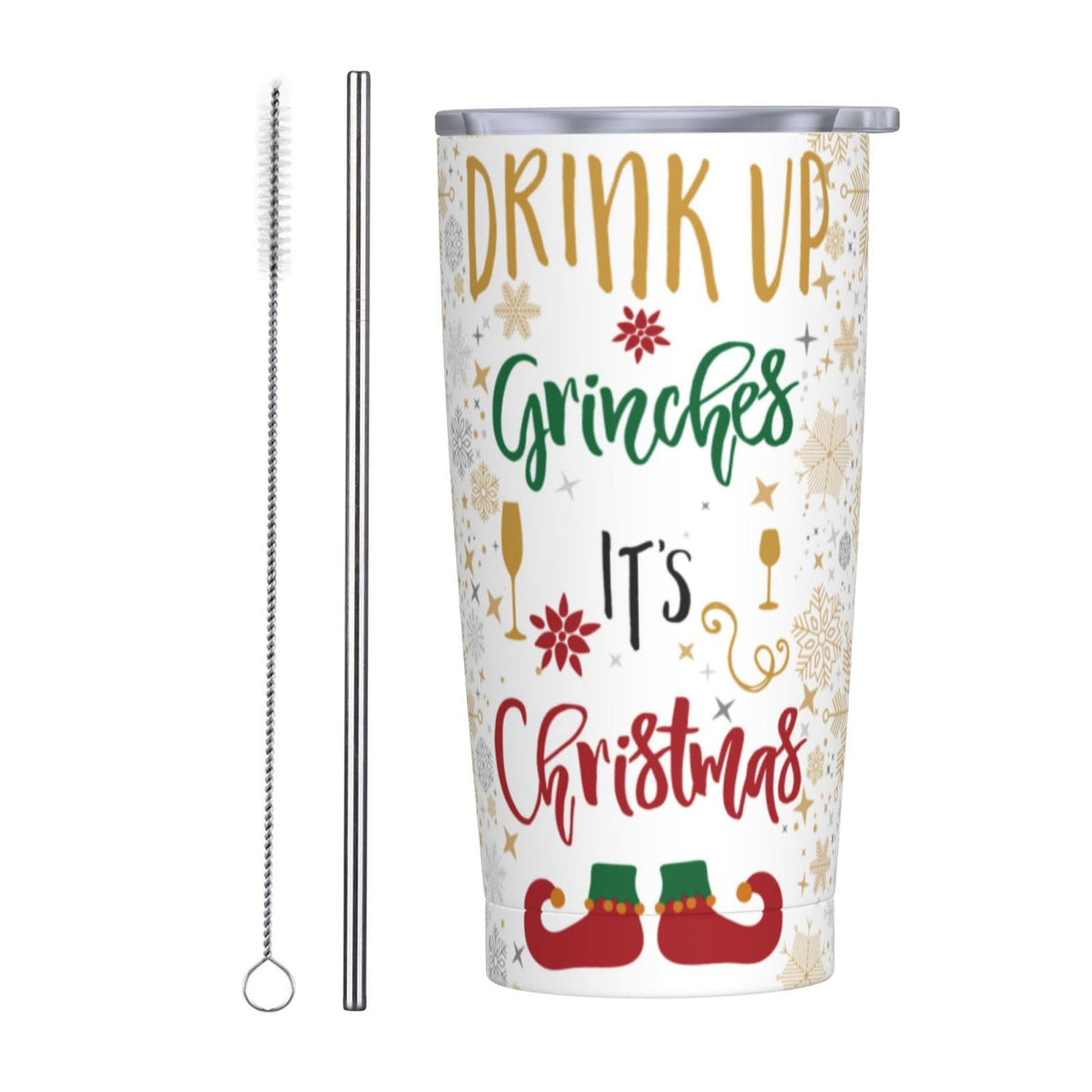 Vaso Worltoldb 20oz aislado de acero inoxidable con doble pared mantiene bebidas frías o calientes.