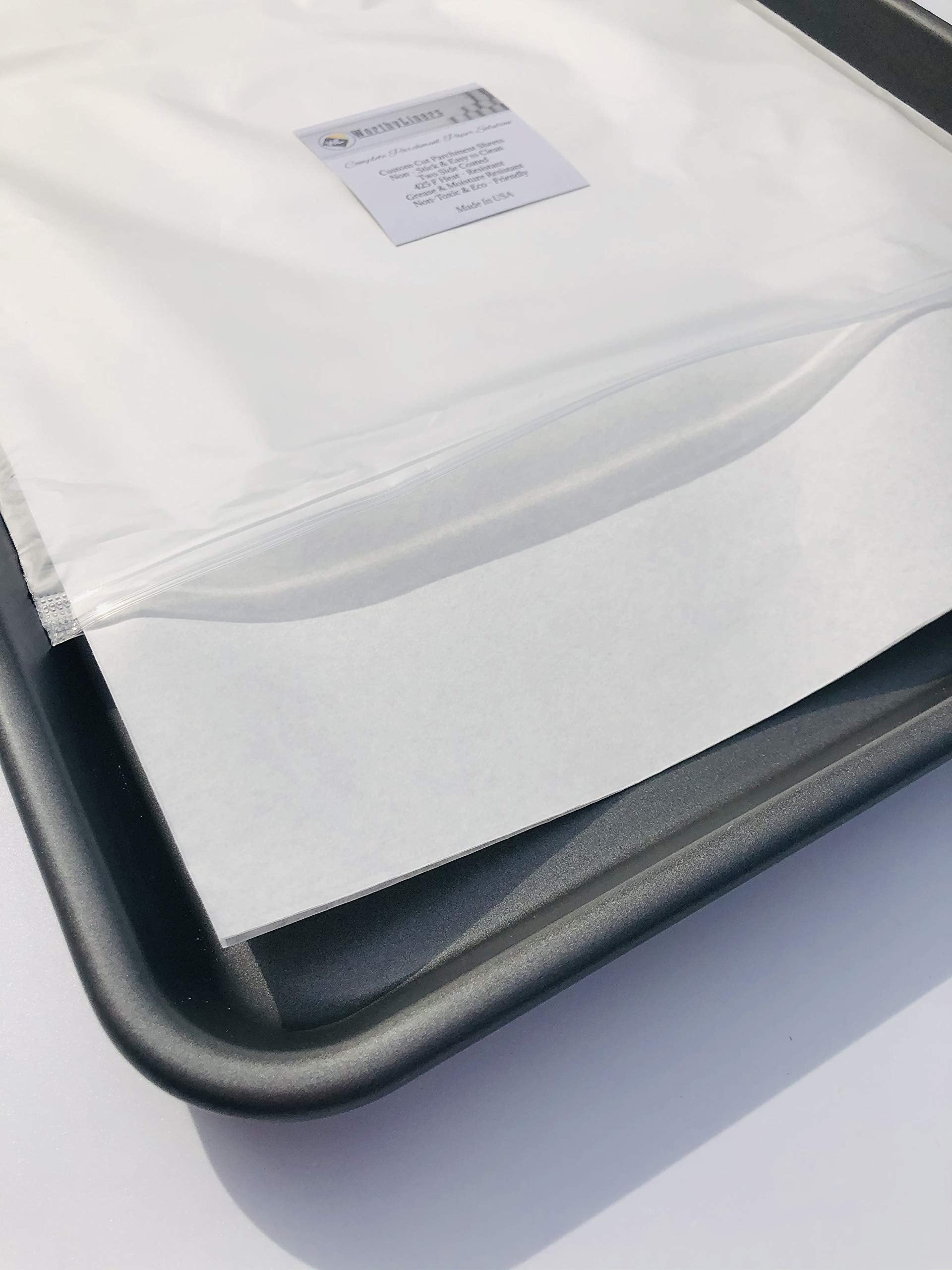 Worthy Liners, papel con doble recubrimiento de silicona, facilita la liberación de alimentos.