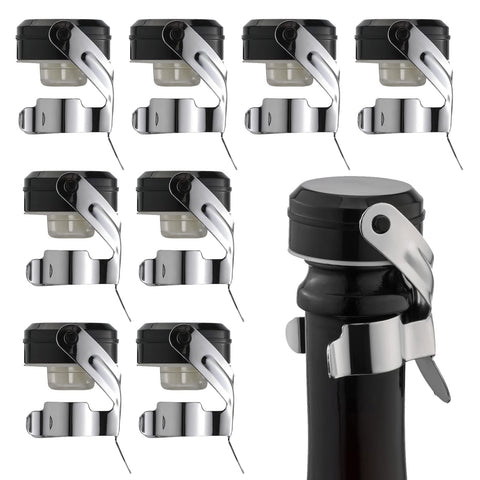 Tapón WOTOR para champagne en acero inoxidable mantiene burbujas y frescura.