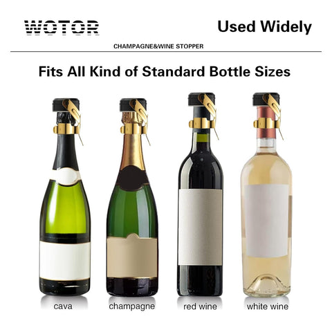 Tapon WOTOR con clic ergonómico facilita sellar rápidamente