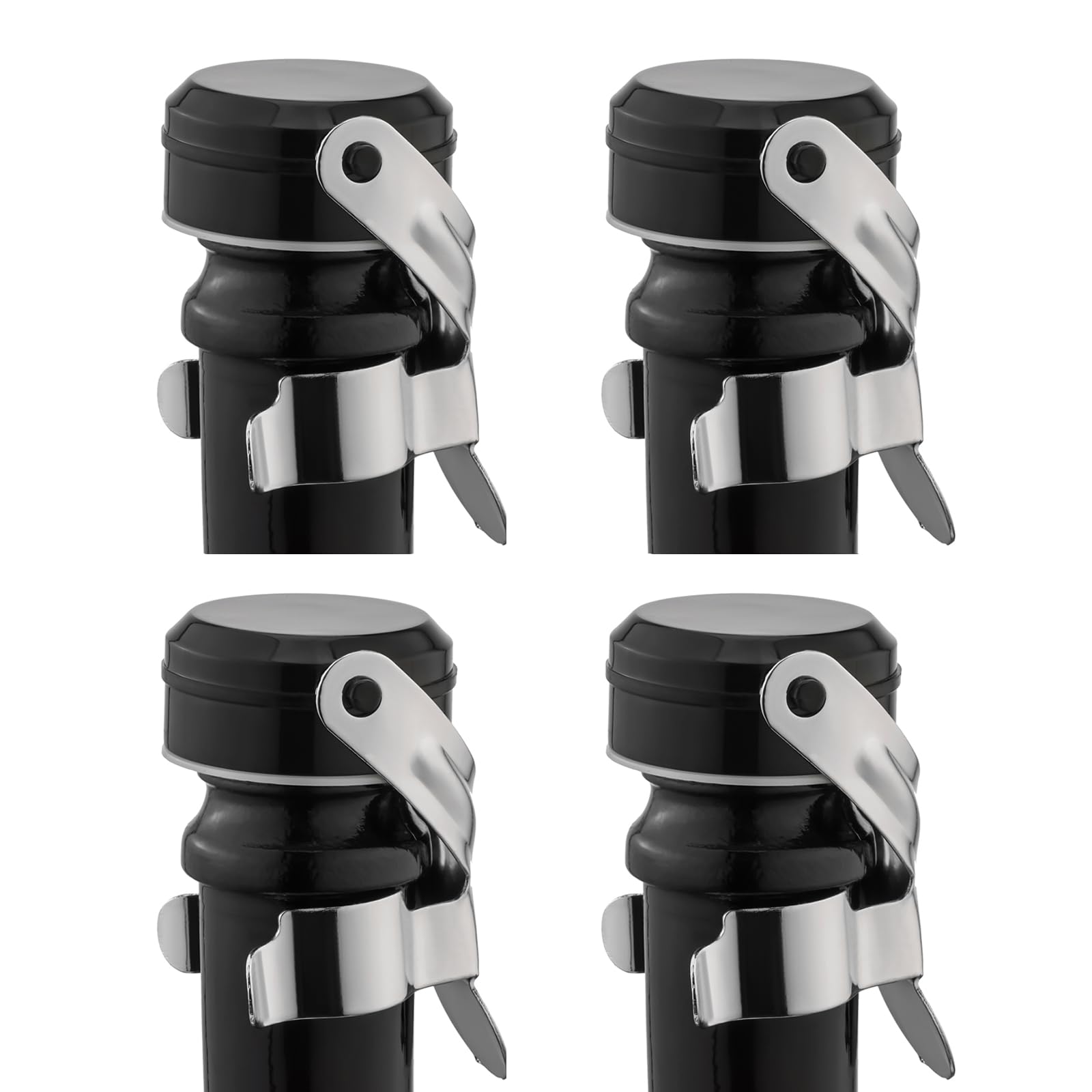 WOTOR tapón de acero inoxidable para botella de vino, evita fugas y mantiene la bebida fresca.