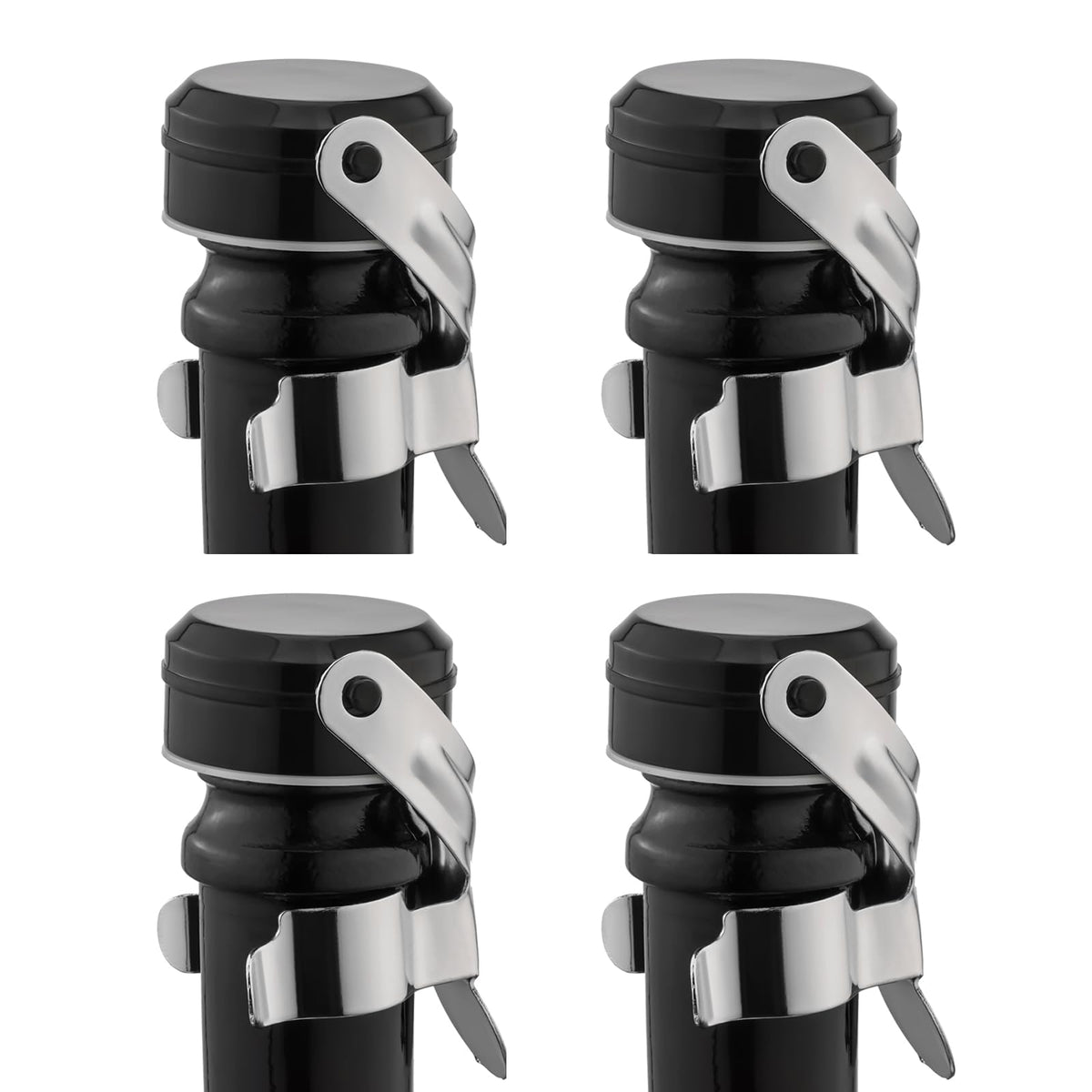 WOTOR tapón de acero inoxidable para botella de vino, evita fugas y mantiene la bebida fresca.