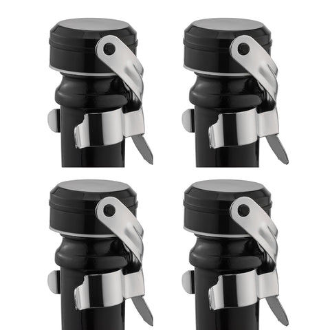 WOTOR tapón de acero inoxidable para botella de vino, evita fugas y mantiene la bebida fresca.