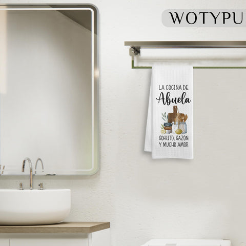 Toallas WOTYPU 16x24 pulgadas para cubrir hornos y limpiar superficies.